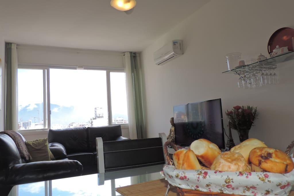 Ocean Breeze - 3 Quartos, 2 Banheiros, Garagem, Ar Condicionado, Moderno, Silencioso, Andar Alto, Vista Livre, Internet 250mbps, 2 Tvs Smart, Ipanema, Metro, Porteiros 24 Hrs E Segurança 24hrs, 2 Elevadores